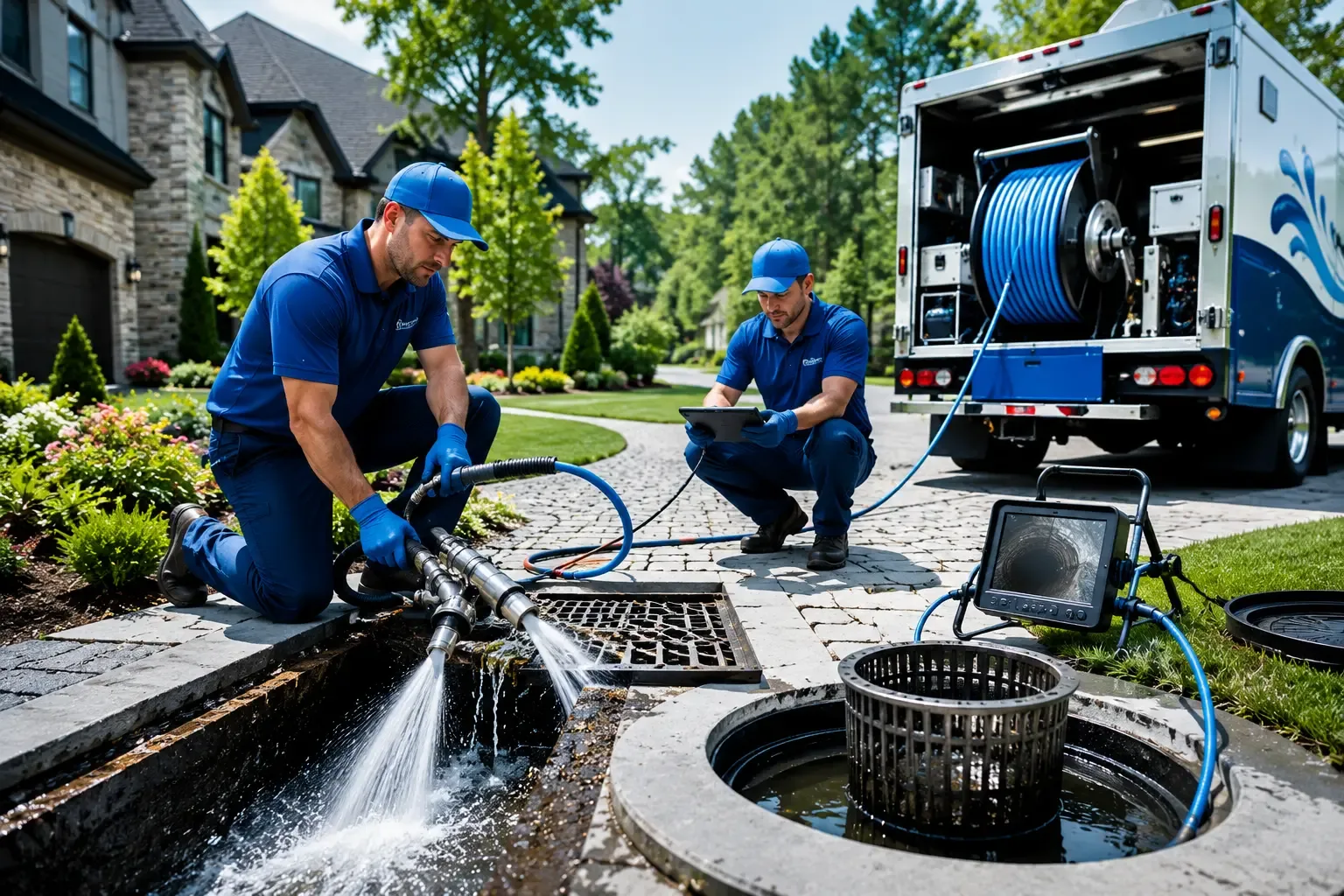 Local outdoor drain cleaning professionals in Wellersburg, PA
